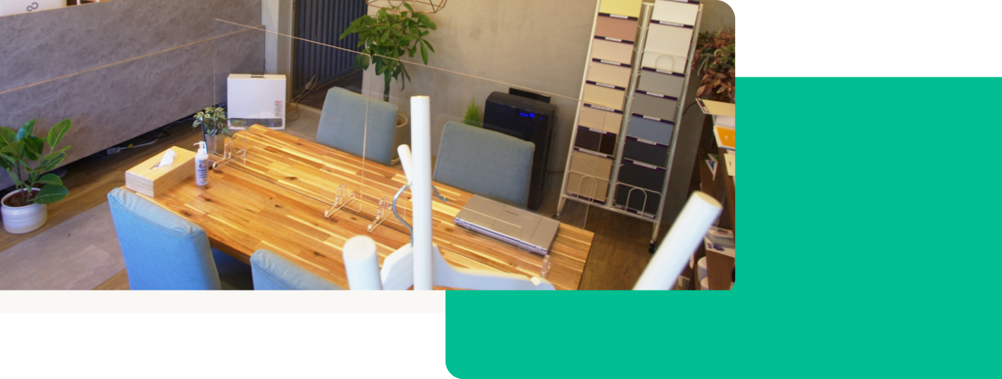 店舗内装の施工イメージ